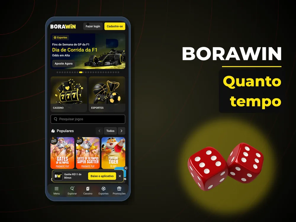 BoraWin - Quanto tempo